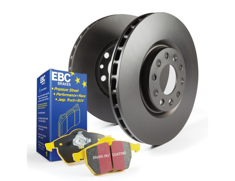 EBC Brakes S13KF1316 - Front Stage 13 Yellowstuff Pad And RK Series Rotor Kit