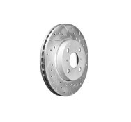 Remmen Brakes B130.00267.01 - 130 Series Cross-Drilled and Slotted Rear Brake Rotor
